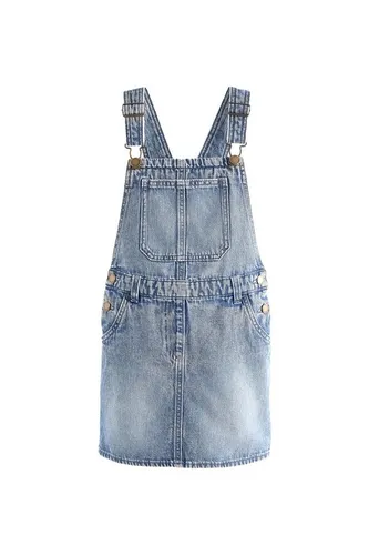 NEXT Trägerkleid aus Denim Blau 6 Jahre in blau von Next