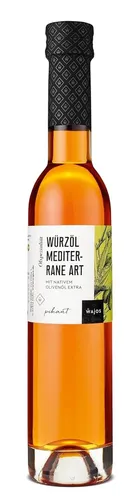 Wajos Würzöl mediterrane Art 250ml – pikante Öl-Spezialität