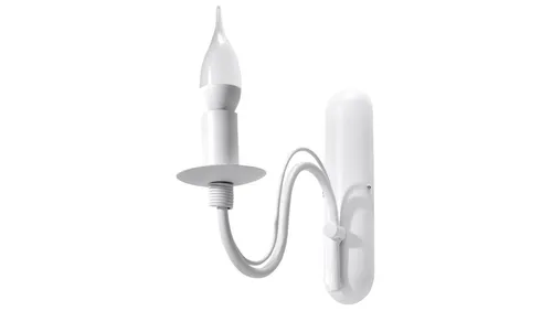 Sollux SL.0216 Wandleuchtel MINERWA weiß - Lampen mit elegantem Kerzenleuchter-Design, ideal für moderne und traditionelle Räume. Verleihen Sie Ihrem Zuhause einen Hauch von Raffinesse und Stil.
