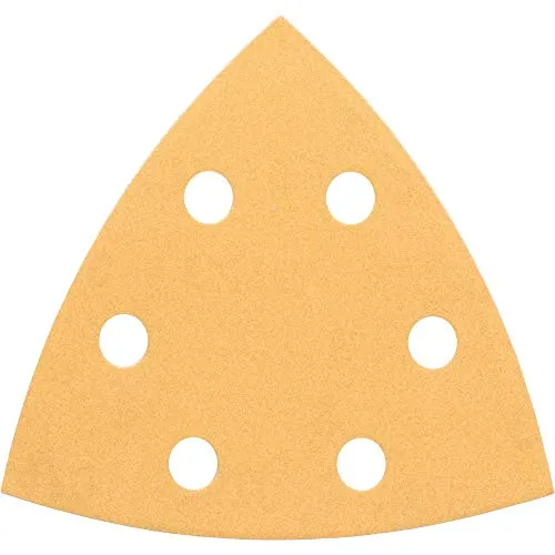 Bosch Professional 5 Stück Schleifblatt C470 Best for Wood+Paint (Holz und Farbe, 93 mm, Korn 240) 2608605154