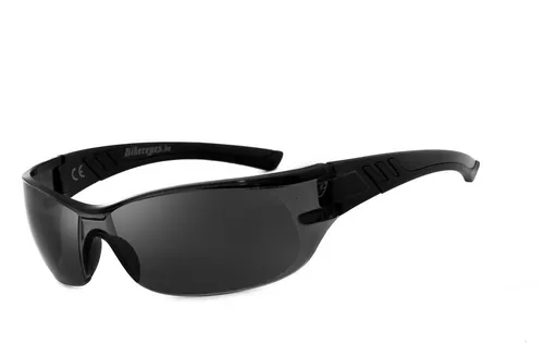 HELLY No.1 Bikereyes® - Bikerbrille für Motorradfahrer - Sonnenbrille mit beidseitiger Antibeschlagbeschichtung und H-Flex® Technologie für extrem flexible Passform. Ideal für Chopper-Fans mit 100% UV-Schutz.