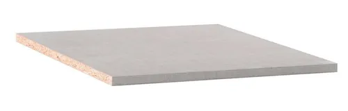 rauch Einlegeboden ORANGE, Grau - Zubehör für Möbel: Hochwertiger Einlegeboden aus Holzwerkstoff, ideal für Kleiderschränke, inklusive 4 Bodenträgern für einfache Montage.