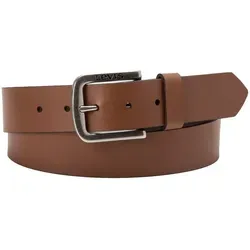Levi's Herren Seine Gürtel, Braun (Medium Brown) - Herren-Gürtel aus hochwertigem echtem Leder, ideal für Jeans und besonders langlebig dank robuster Eindornschließe.