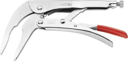 KNIPEX 41 44 200 Gripzange verzinkt 200 mm - Hochwertige Gripzange aus verzinktem Stahl, ideal für präzises Greifen und Halten von Objekten, Kategorie: Sonstige