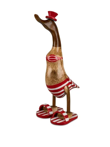 formano Dekofigur Maritim - Entenmotiv - Dekofigur für das Wohnzimmer, Serie Maritim, 50 cm hoch, mit natürlichem Entenmotiv - bringt maritimes Flair in Ihr Zuhause.