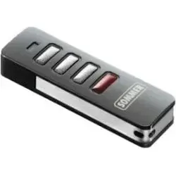 SOMMER Handsender Pearl Status, schwarz, Edelstahl von Sommer