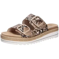 Remonte Sandale braun 41 EU - Komfortable Damen-Sandale - Damen-Sandale in Größe 41, Farbe braun. Aus Kunstleder gefertigt, mit einem praktischen Klettverschluss für einfachen Einstieg und optimalen Sitz. Ideal für den Sommer!