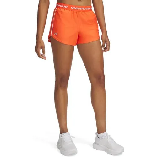 Under Armour Tech Play Up Funktionsshorts Damen in orange von Under Armour