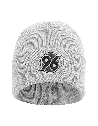 Hannover 96 Mütze Logo grau