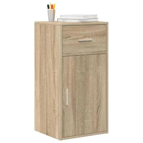 vidaXL Sonoma Eiche Stauraumschrank