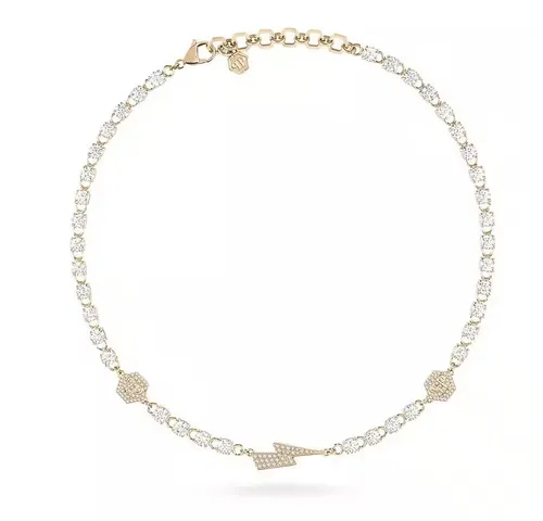 PHILIPP PLEIN Charm-Kette PLEIN VANITY - Charmsketten mit funkelndem Design, ideal für die Sommermode und perfekt für feminine Akzente.