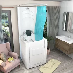 Seniorendusche & Sitzwanne Whirlpool S10D 80x90cm