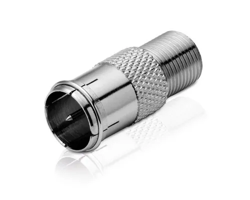 adaptare Adapter F-Quick-Stecker / F-Buchse SAT-Kabel