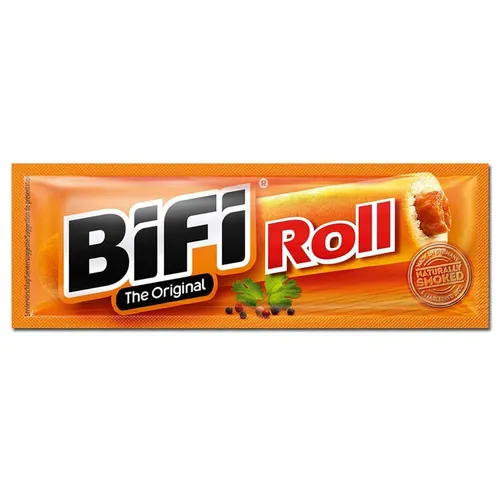 Bifi Roll Salami Snack 45g – Knuspriges Weizen-Gebäck von BiFi