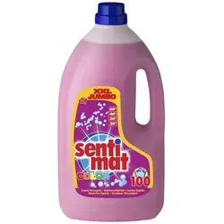 Sentimat color 5 L 100 WL Flüssigwaschmittel Universalwaschmittel für alle Temperaturbereiche 100 WL