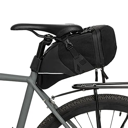 qeedo Bike Saddlebag, Fahrrad Sattel Tasche, Fahrrad Tasche hinten, wasserabweisend