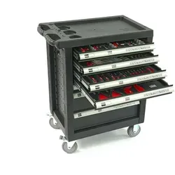 HBM Premium Werkzeugwagen gefüllt