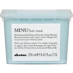 Davines Essential Haircare Minu Mask 250 ml - Haarkuren für leuchtendes, coloriertes Haar – Diese sulfat- und parabenfreie Maske schützt die Farbe und bewahrt die Haarstruktur, während sie mit einem frischen Citrusduft begeistert.