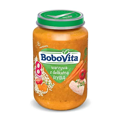 BoboVita Gemüse mit feinem Fisch nach 8 Monaten 190 g