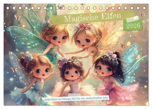 Judith Horvath-Ross | Magische Elfen - Süße Elfen im Manga-Stil für ein...
