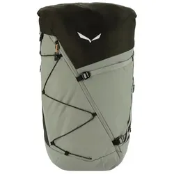 Salewa Puez 32+5l Damen Rucksack - Oliv Dunkelgrün - Rucksäcke mit erweiterbarem Volumen von 32 auf 37 Liter, ideal für Outdoor-Abenteuer und komfortable Trageeigenschaften.