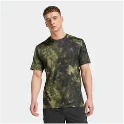 adidas Performance T-Shirt SEA AOP TEE sportlicher Stil, Alloverprint im Camouflage-Look, schnell trocknend grün XXL (60/62)