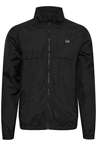 Project PRSkavo Herren Übergangsjacke Herrenjacke Jacke mit hochabschließendem Kragen Regular Fit, Größe:XL, Farbe:Black (194007) 11