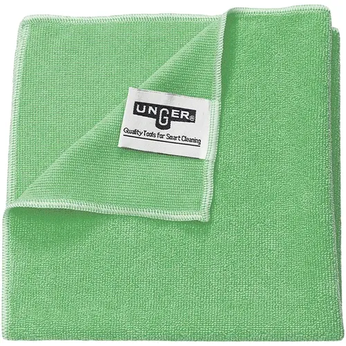 Unger MF400 Microfasertuch Microwipe Smart Color 4000 grün zum Nachpolieren auf allen Oberflächen, 40x38 cm