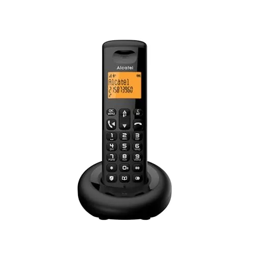 Alcatel E260 S-Voice Single, schwarz von Alcatel