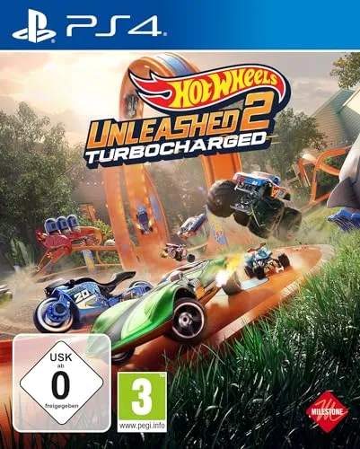 Hot Wheels Unleashed™ 2 Turbocharged für PS4 - Rennspiel - Actionreiches Rennspiel für PS4, optimiert für PS4 Pro mit Multiplayer und Online-Spielbarkeit. Tauche ein in die Welt der Hot Wheels!