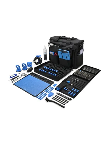 iFixit Black Week % Repair Business Toolkit - Komplette Reparaturwerkstatt in einer Tasche, umfangreiches Bitsortiment und umweltfreundlich
