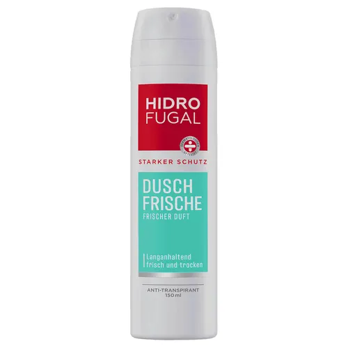150ml Hidro Fugal Starker Schutz gegen Achselnässe & Körpergeruch Duschfrische