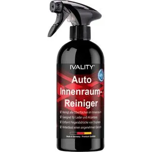 IVALITY Cockpitspray Innenraumreiniger, pflegt und reinigt, Spray 500 ml