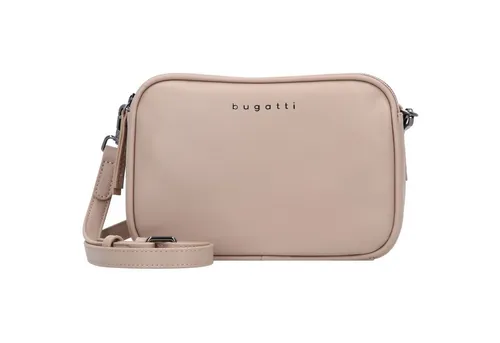 bugatti Almata kleine Schultertasche Damen - elegante Umhängetasche aus Kunstleder - Umhängetaschen mit handlichem Format (21,5 x 6 x 15 cm), vielen Fächern für optimale Organisation und abnehmbarem, verstellbarem Schulterriemen für höchsten Tragekomfort.