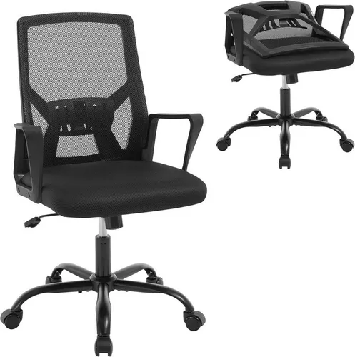 Büro- & Schreibtischstühle Schwarz von Klihome