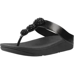 FITFLOP FINO BEADIE BUTTON Schwarz - Schwarz - 37
