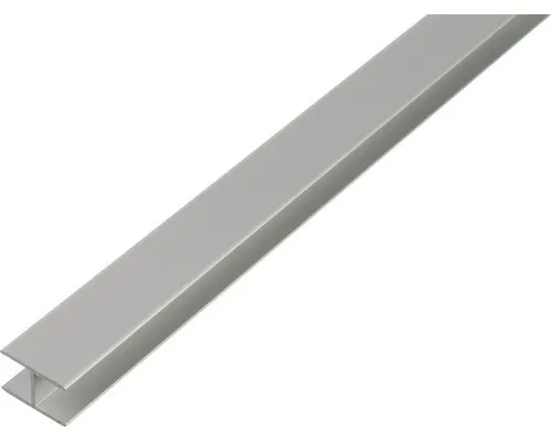 Alberts 030838 H-Profil | selbstklemmend | Aluminium, silberfarbig eloxiert - Hochwertiges selbstklemmendes H-Profil aus Aluminium (2000 x 19,5 x 30 mm) in silberfarbig eloxierter Ausführung. Ideal für vielseitige Anwendungen im Bauwesen, bietet es zuverlässige Stabilität und einfache Handhabung.