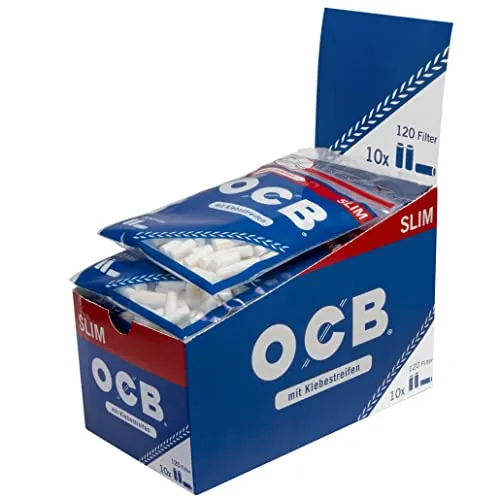 OCB Slim Filter 6 MM 10 x Beutel a 120 Filter