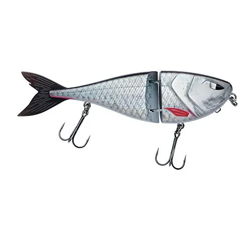 Berkley Kunstköder Zilla Jointed Glider 180 Roach - Vielseitiger Hardbait für Raubfischangler: Der Berkley Zilla Jointed Glider 180 Roach überzeugt mit flexibler Schwimmaktion und sicherem Fang durch scharfe Haken. Ideal für gezieltes Angeln auf Hecht im Süßwasser.