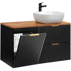 Petits-meubles Waschtisch Schwarz 100,8x59 cm
