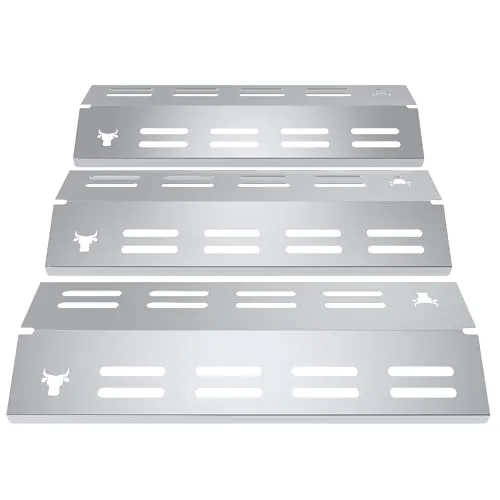 tuning-art GA37 Gasgrill Brennerabdeckung Edelstahl - Grillersatzteile: Passgenaue Brennerabdeckung aus massivem Edelstahl, rostfrei und spülmaschinengeeignet – schützt Ihre Brenner und sorgt für gleichmäßige Hitzeverteilung.