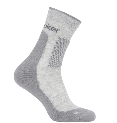 Icebreaker Wandersocken Crew Hike+ Medium - Strapazierfähige Merinowolle für Herren - Sportsocken aus 53% Merinowolle, ideal für Wanderungen und Outdoor-Aktivitäten, bieten Komfort und Atmungsaktivität in Größe 44,5-46,5.