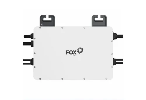 SUNNIVA Wechselrichter Fox ESS M1-800-E 800 W - Wandler für Balkonkraftwerke mit 800 W Leistung, 2 MPPT-Eingängen und wetterfestem IP67-Gehäuse. Einfache Plug-&-Play Installation und App-Steuerung für optimale Kontrolle der Solarstromproduktion.