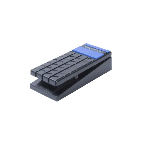 Bespeco VM14L Keyboard Volumen Stereo Pedal - Pedale & Fußschalter für Keyboards, bietet präzise Lautstärkeregelung mit einem seitlichen Potentiometer für minimalen Ausgang und ist ideal für Keyboard- und Instrumentenliebhaber.