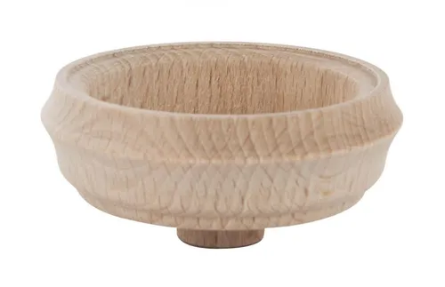 Ersatzteile Pyramide Holztülle für Teelichter mit Dübel für 14mm Kerzeneinsätze