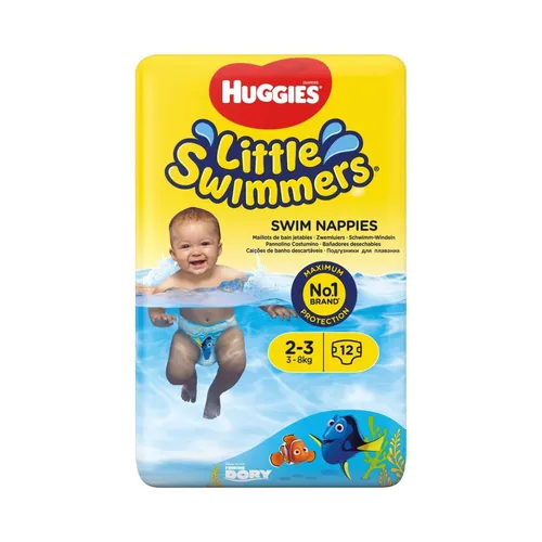 Huggies Little Swimmers 12 Stück Finding Dory Größe 2-3 (3-8kg)