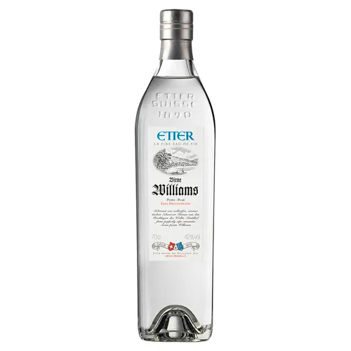 Etter Birne Williams – Feiner Williams-Birnenbrand - Obstbrände – Hochwertiger Williams-Birnenbrand aus der Schweiz, ideal für Genießer und Liebhaber edler Spirituosen.