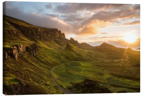 Posterlounge Wandbild The Quiraing, Isle of Skye, Schottland I, Markus Ulrich, erhältlich als Poster, Leinwandbild, Wandsticker oder Acrylglasbild