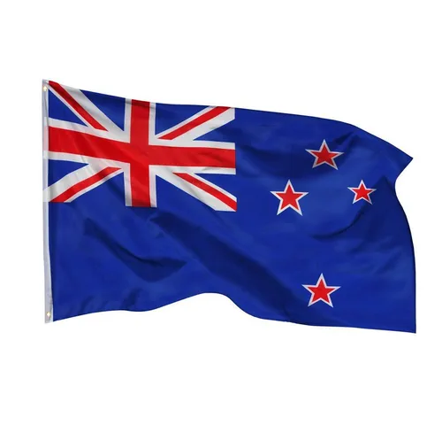PHENO FLAGS Flagge Neuseeland 90x150 cm – Wetterfest und Langlebig - Hochwertige Flagge für Fußballfans, ideal für den Außenbereich. Mit 2 stabilen Messing-Ösen für einfache Befestigung. Größe: 90 x 150 cm.