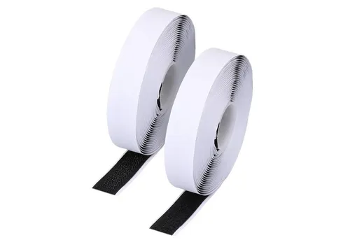 mumbi Klettband Klettband Selbstklebend Extra Stark Schwarz 1 m Klettverschluss 16 mm